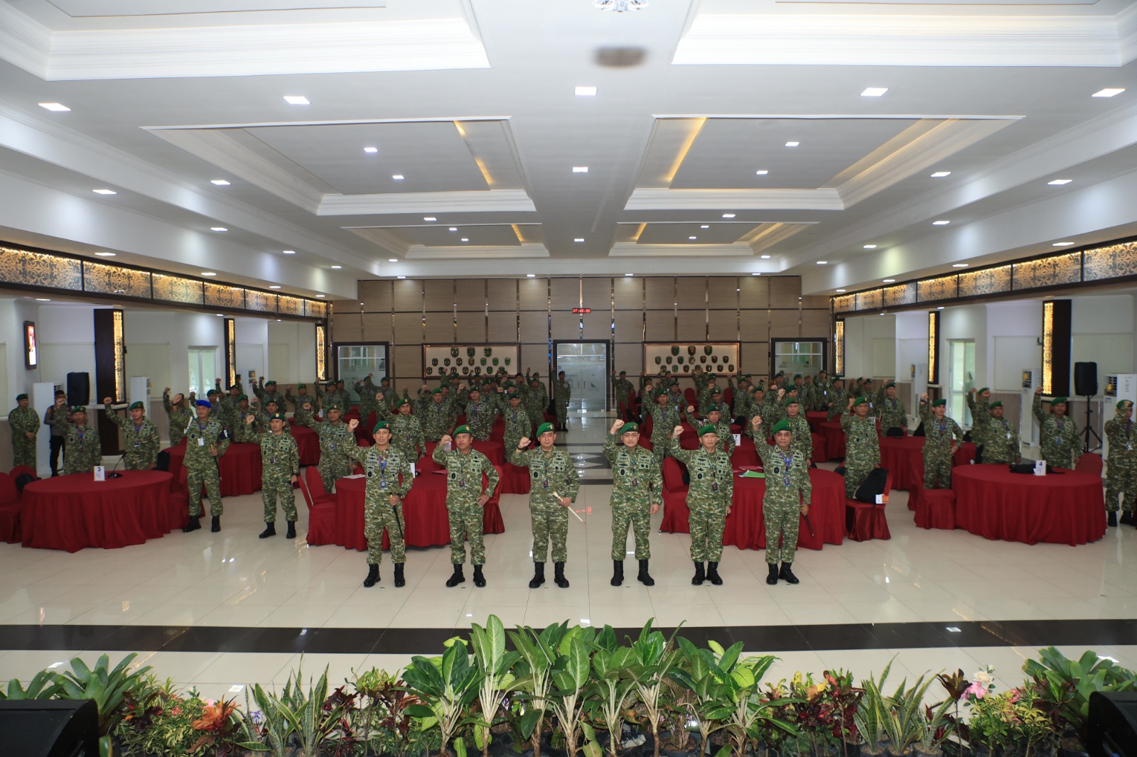 Dandim 0901/Samarinda Rapat Pimpinan Kodam VI/Mlw TA. 2026