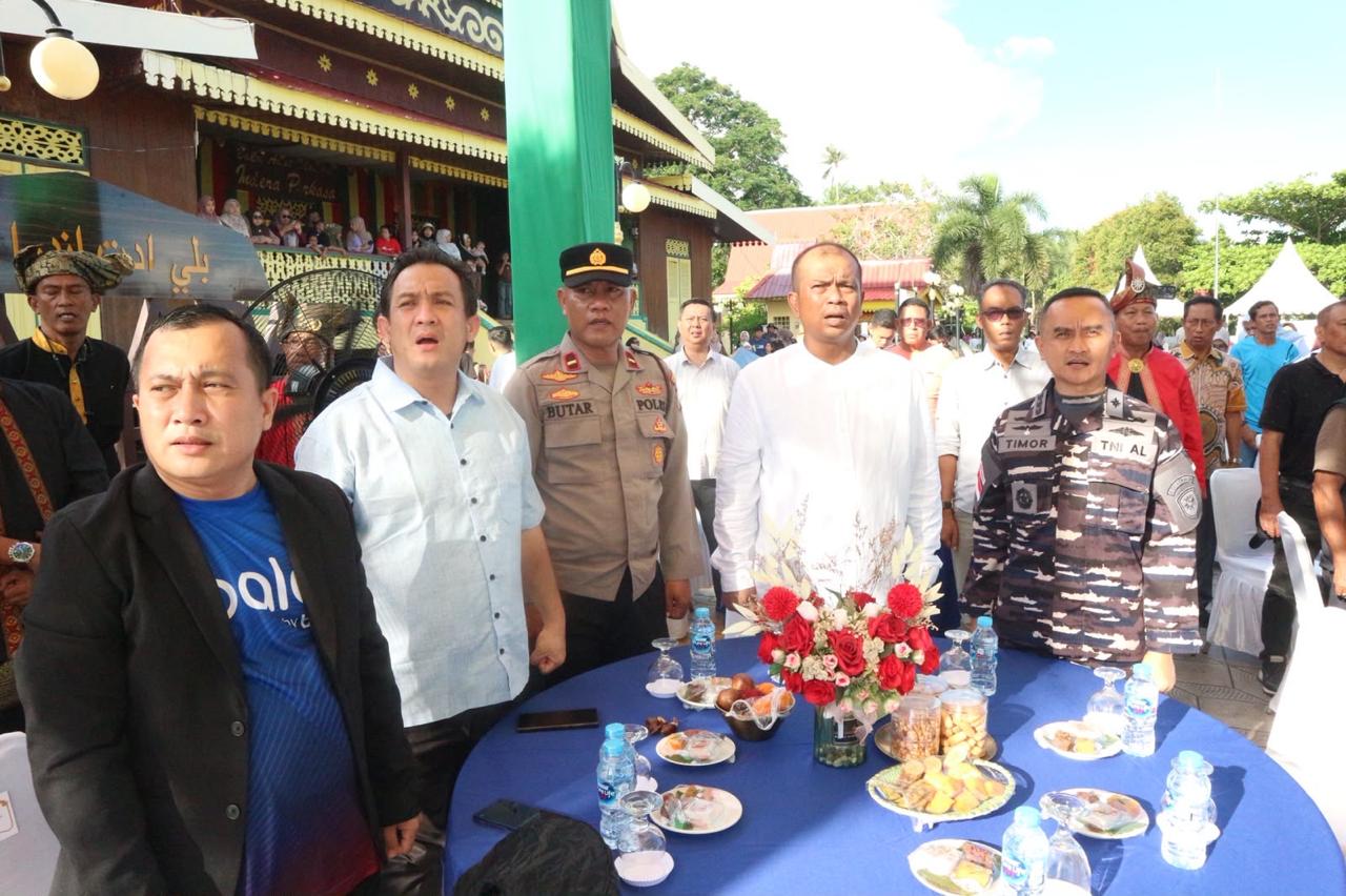 Danlanal Bintan Wakili Dankodaeral IV Hadiri Penutupan Penyengat Heritage 2026