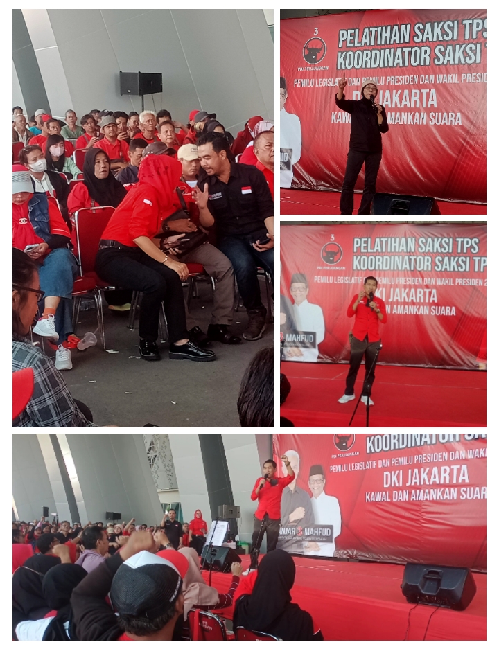 17 Ribu Saksi TPS PDI Perjuangan Jakarta Timur, Siap Kawal Pilpers dan Pemilu 2024