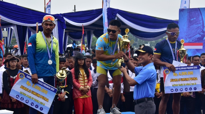 WADANKORMAR HADIRI PENUTUPAN KASAL CUP OLAHRAGA PERAIRAN 2025