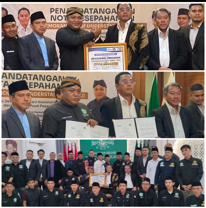 Perkuat Bantuan Hukum Nasional, DPN Indonesia dan Pagar Nusa NU Beri 2.000 Beasiswa PKPA Bagi Kader