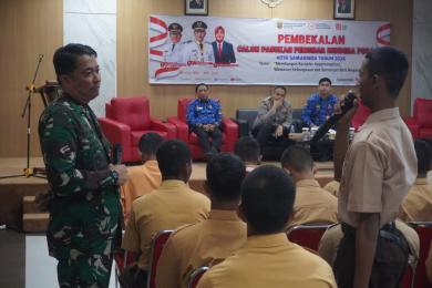 Dandim 0901/Samarinda Bekali Calon Paskibraka dengan Semangat Bela Negara dan Kepemimpinan Dandim 0901/Samarinda Bekali Calon Paskibraka dengan Semangat Bela Negara dan Kepemimpinan
