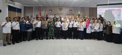 Danramil 0901-02/Sungai Pinang Hadiri Lokakarya Mini Lintas Sektoral Triwulan II Tahun 2026