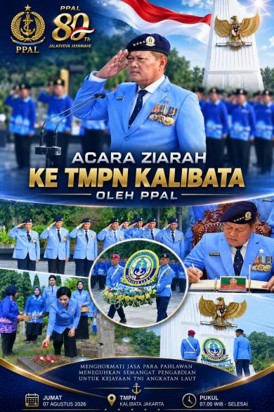 PPAL Gelar Ziarah Nasional dan Tabur Bunga di TMPNU Kalibata dalam Rangka HUT Ke-40 PPAL