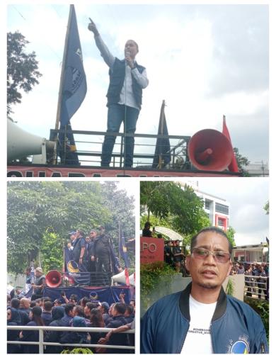 Ribuan Kader NasDem Geruduk Majalah Tempo, Desak Tempo Minta Maaf Ribuan Kader NasDem Geruduk Majalah Tempo, Desak Tempo Minta Maaf