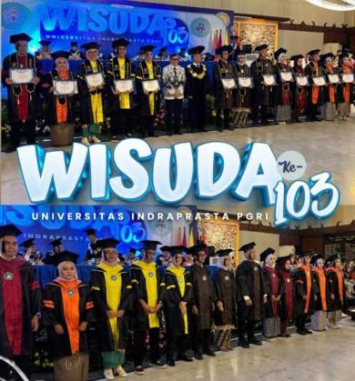 Wisudawan Unindra Mampu Menghadapi Berbagai Tantangan di Era Globalisasi dan Digitalisasi 