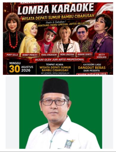 H. Sudjatmiko : "Kita Sambut Hari Kemerdekaan Dengan Gembira & Isi Lewat Kerja Nyata H. Sudjatmiko : "Kita Sambut Hari Kemerdekaan Dengan Gembira & Isi Lewat Kerja Nyata