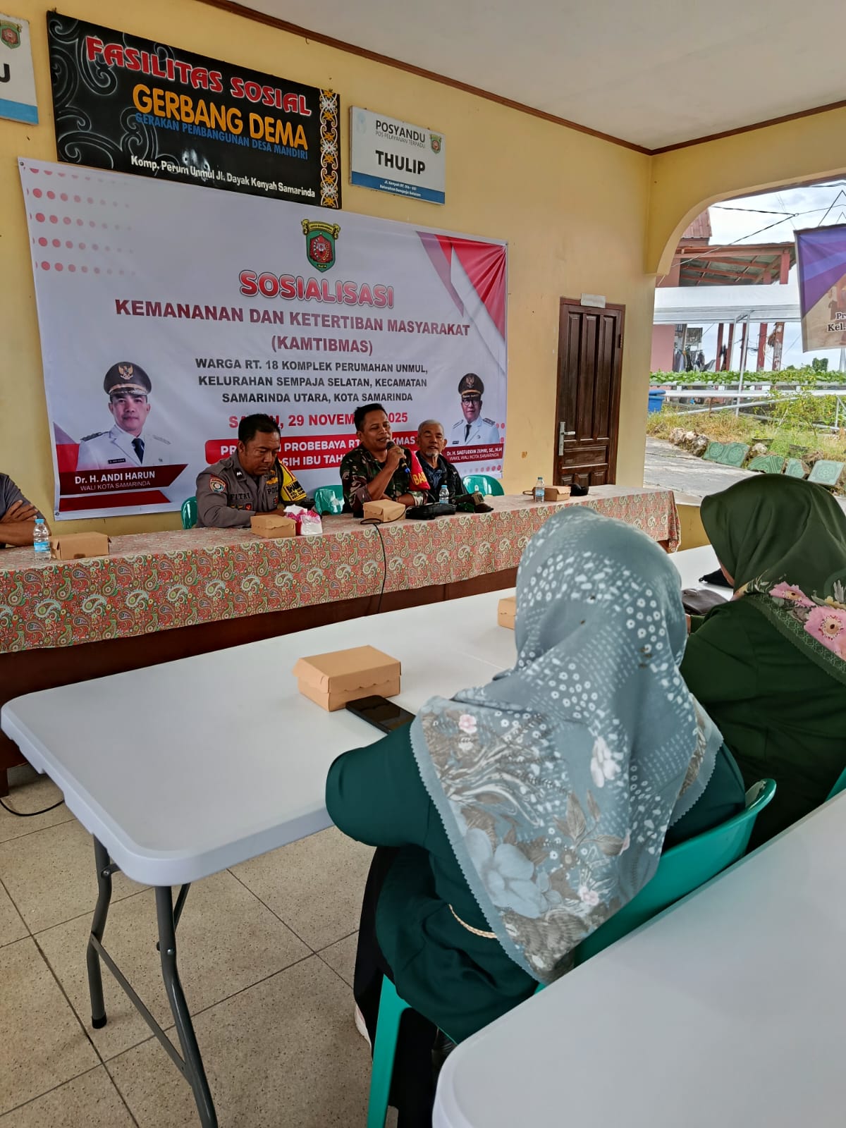 Babinsa Koramil 0901-05/SAMUT Dan Bhabinkabtimas Berikan Sosialisasi Kamtibmas Kepada Warga Binaan