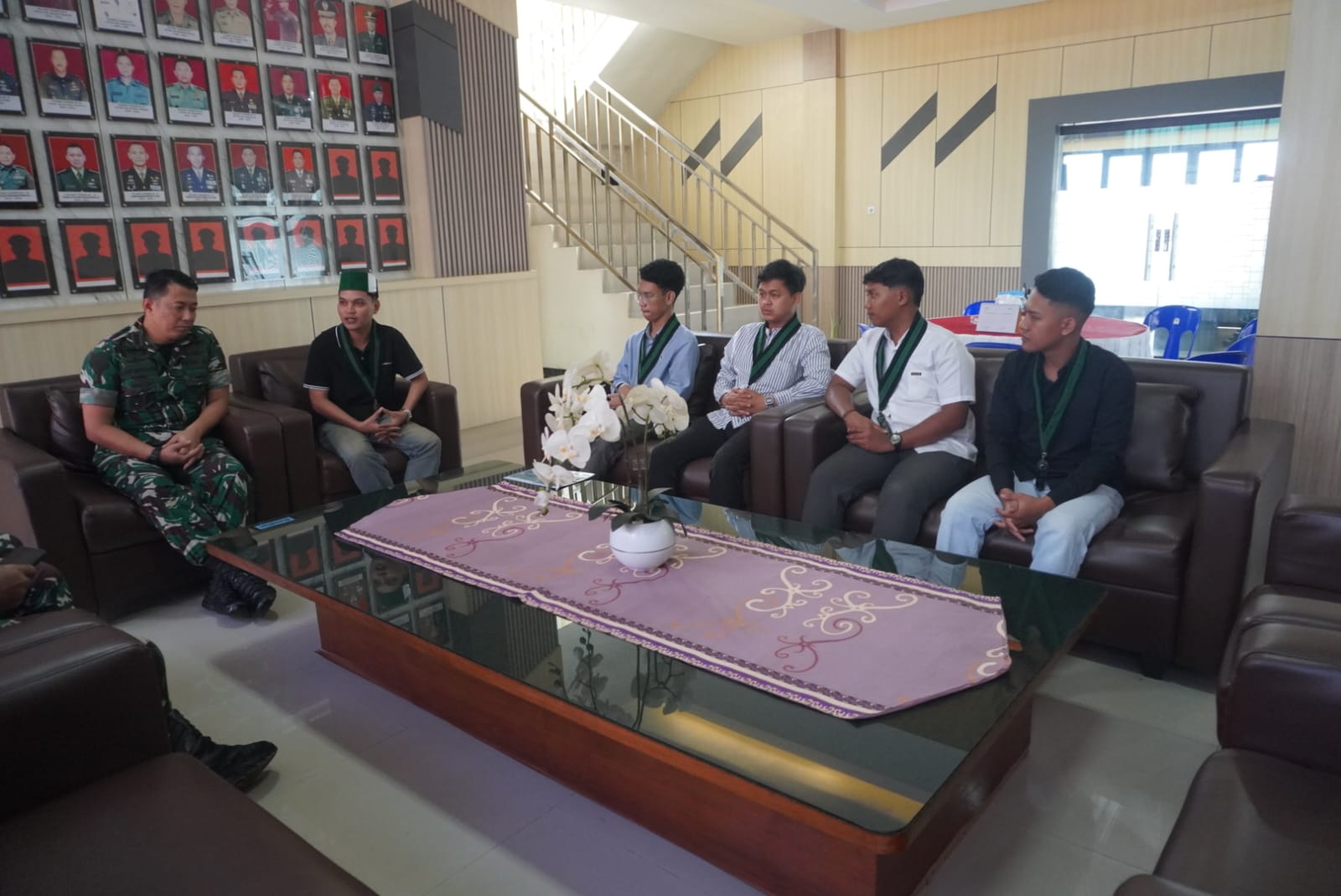 Dandim 0901/Samarinda Terima Audiensi Ketua Umum HMI Cabang Samarinda