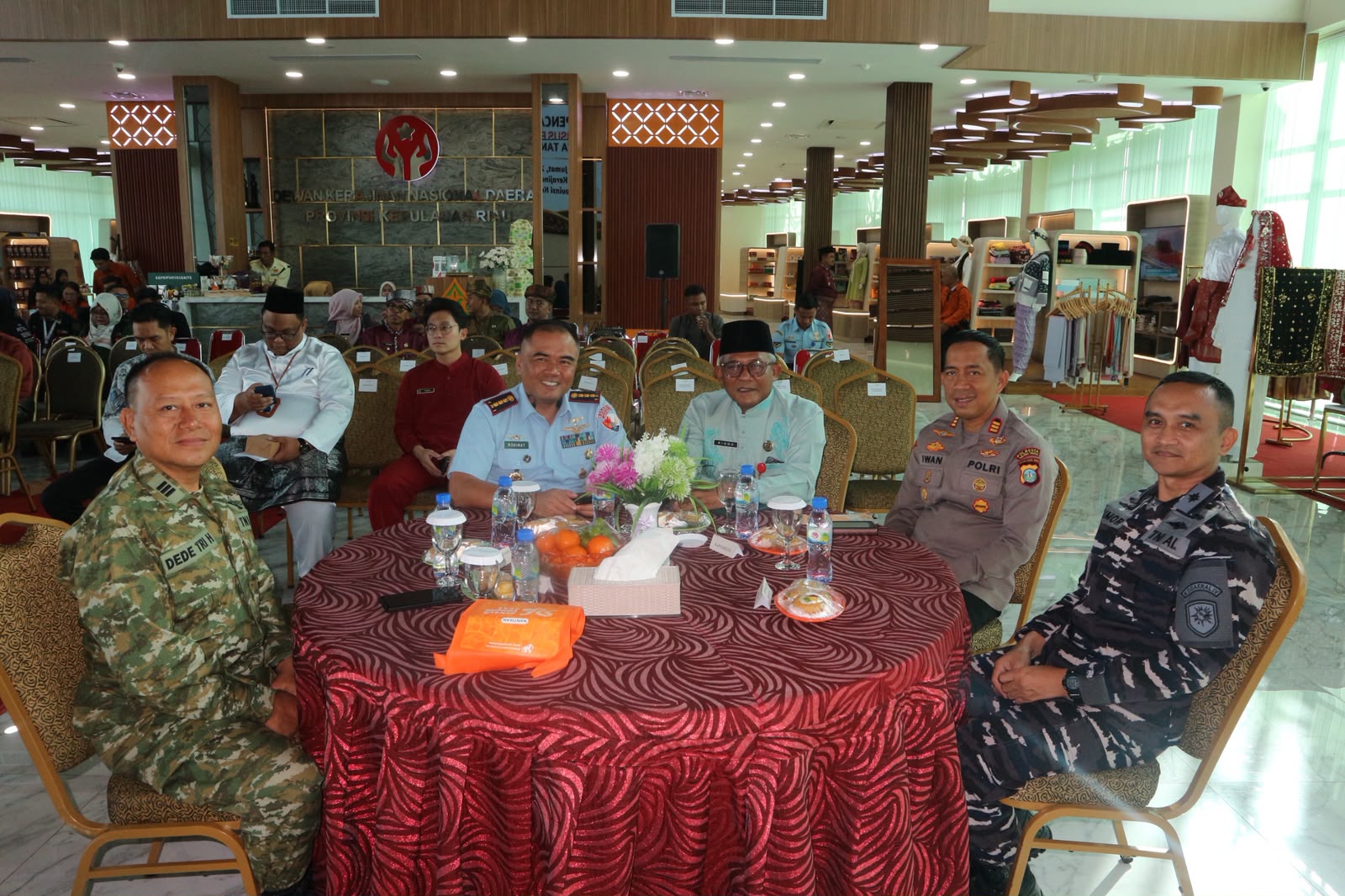 Danlanal Bintan Hadiri Pencanangan Sensus Ekonomi 2026 Kota Tanjungpinang