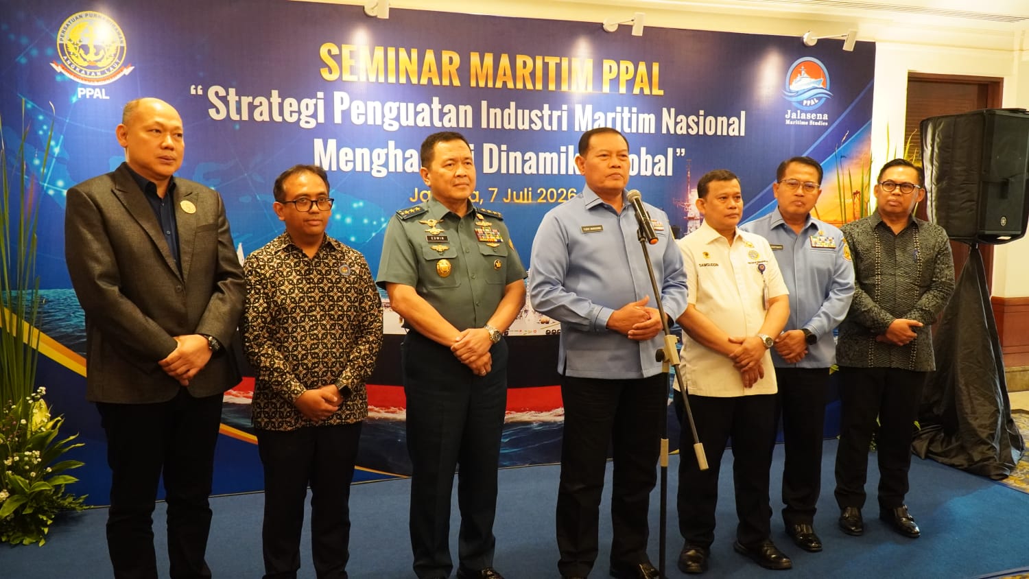 PPAL Gelar Seminar Strategis Jalasena Maritime Studies, Perkuat Industri Maritim Nasional Hadapi Din