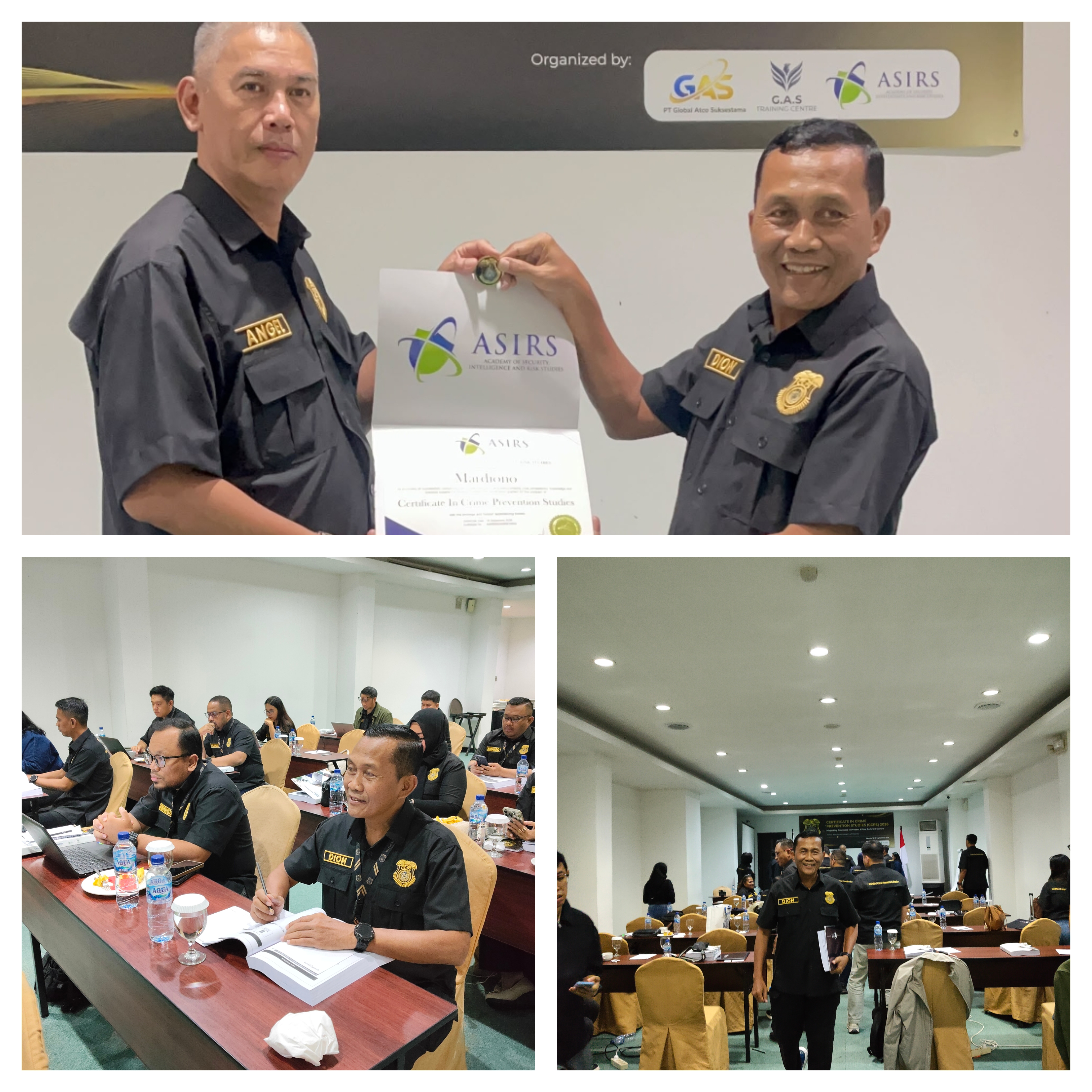 Manager Swa Army, Sukses Raih Ilmu Keamanan Internasional 