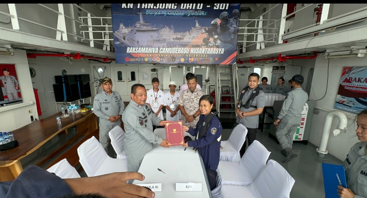 Bakamla RI Jemput 3 ABK Yang Ditangkap Malaysia