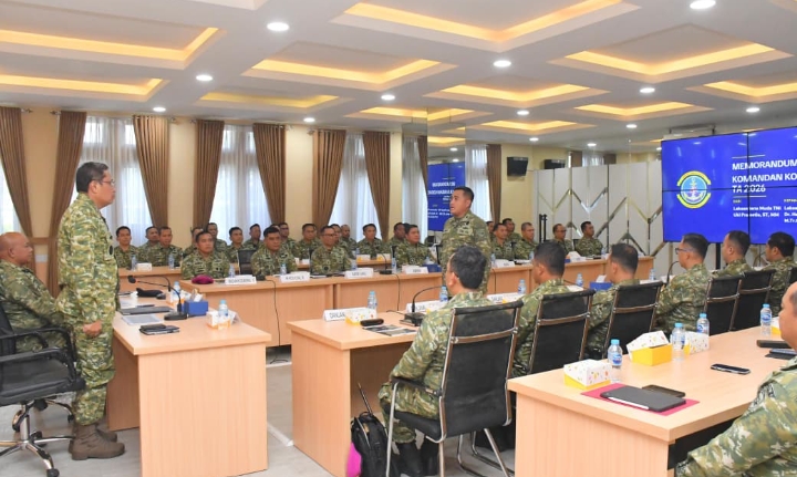 JELANG PERGANTIAN KEPEMIMPINAN, DANKODAERAL III LAKSANAKAN MEMORANDUM