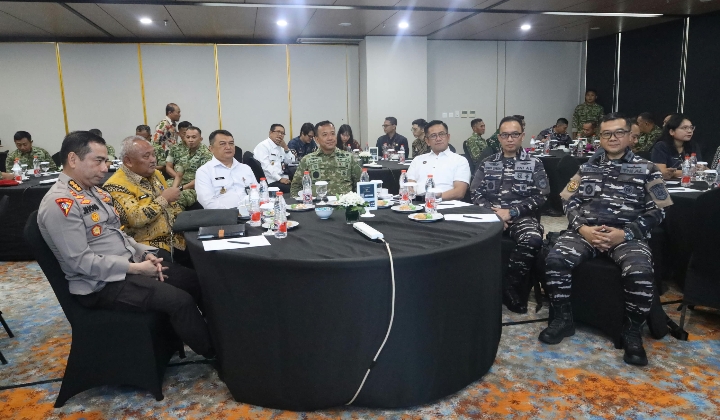 KODAERAL V HADIRI MONEV KEBIJAKAN UMUM PERTAHANAN NEGARA TAHUN 2025–2029