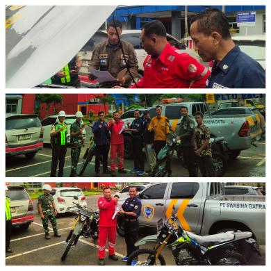 Perkuat Keamanan PLTU Pacitan, Swabina Gatra Kerahkan Mobil dan Sepeda Motor Patroli Perkuat Keamanan PLTU Pacitan, Swabina Gatra Kerahkan Mobil dan Sepeda Motor Patroli