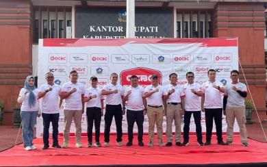 Danlanal Bintan Hadiri Pelepasan Atlet OCBC Singapore National Road Championship 2026