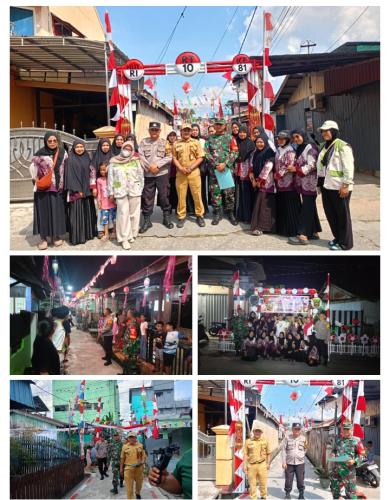 Babinsa Kelurahan Mangkupalas Dampingi Penilaian Lomba Kampung Merah Putih Tingkat Kelurahan di Man Babinsa Kelurahan Mangkupalas Dampingi Penilaian Lomba Kampung Merah Putih Tingkat Kelurahan di Man