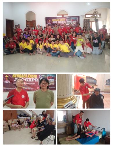 JKI-GKPR Gelar Bakti Sosial "Menjadi Berkat Di Usia Senja Bagi Lansia dan Anak Panti" JKI-GKPR Gelar Bakti Sosial "Menjadi Berkat Di Usia Senja Bagi Lansia dan Anak Panti"