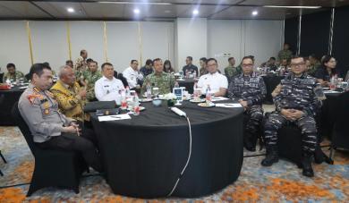 KODAERAL V HADIRI MONEV KEBIJAKAN UMUM PERTAHANAN NEGARA TAHUN 2025–2029
