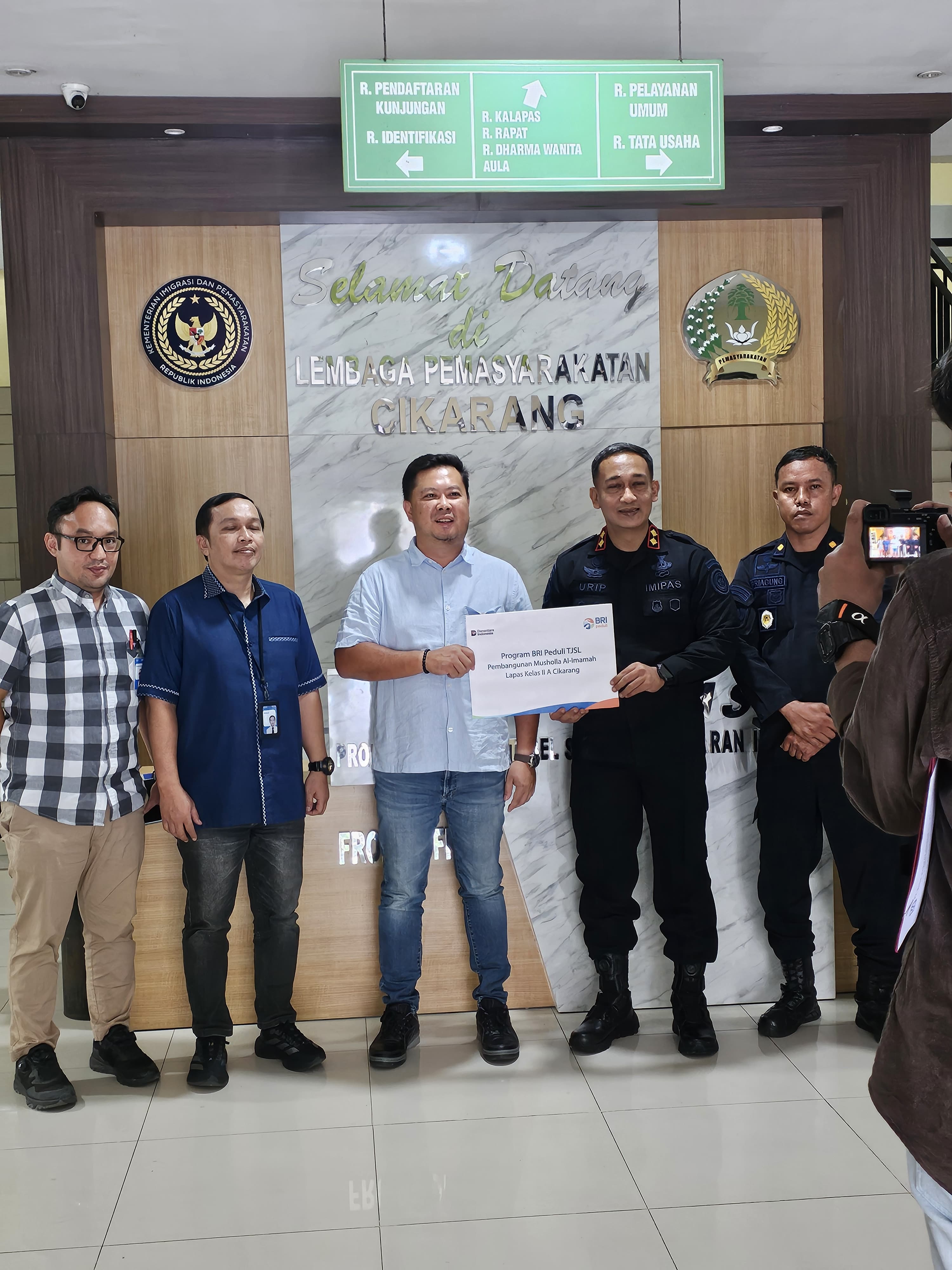 BRI BO Bekasi Bangun Musholla Al- Imamah di Lapas Cikarang, Perkuat Pembinaan Spiritual Warga Binaan