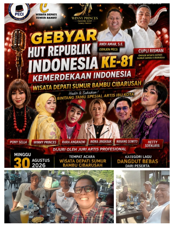 Undang Ribuan Warga Partai PECI Bekasi Gelar Panggung Kemerdekaan RI Ke 81 Undang Ribuan Warga Partai PECI Bekasi Gelar Panggung Kemerdekaan RI Ke 81