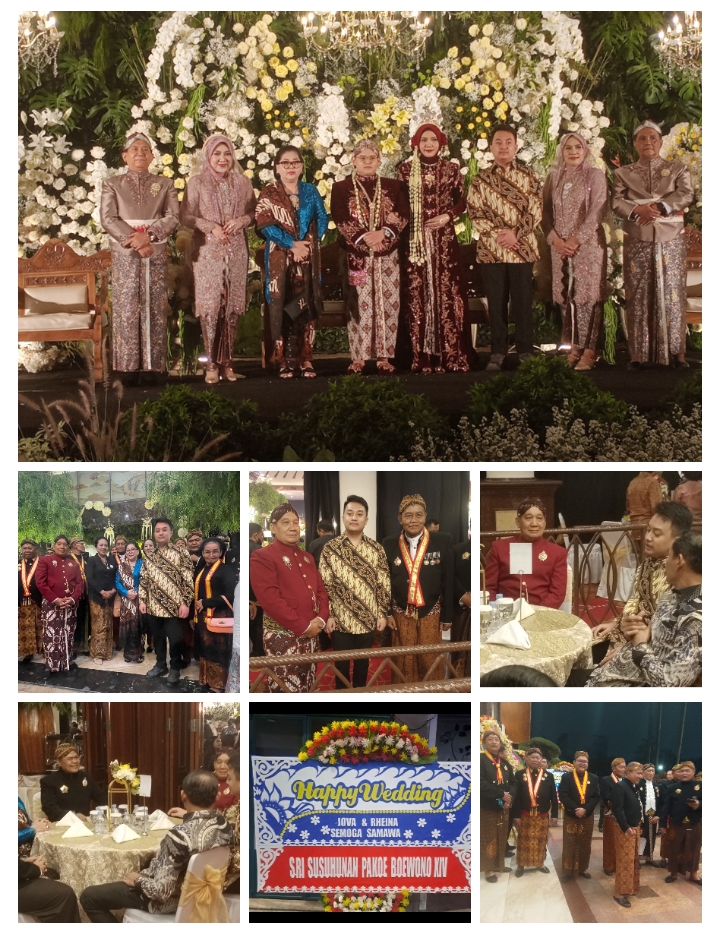 Sinuhun Pakoe Boewono XIV Kepareng Tedak Hangestreni Pernikahan Putra KRA Gunarto Gunotalijendro