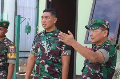 Hari Kedua Menjabat "Dandim 0901/Samarinda Cek Secara Langsung Pangkalan Makodim dan Gudang Senjata"